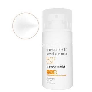 mesoestetic Bruma Facial Solar Antiedad SPF50+  mesoprotech® - Imagen 1