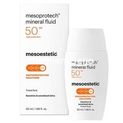 mesoestetic Mineral Fluid SPF 50+ Color Piel Sensible mesoprotech® - Imagen 2