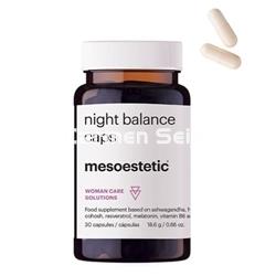 mesoestetic Night Balance Caps Nutricosmético para Menopausia - Imagen 1