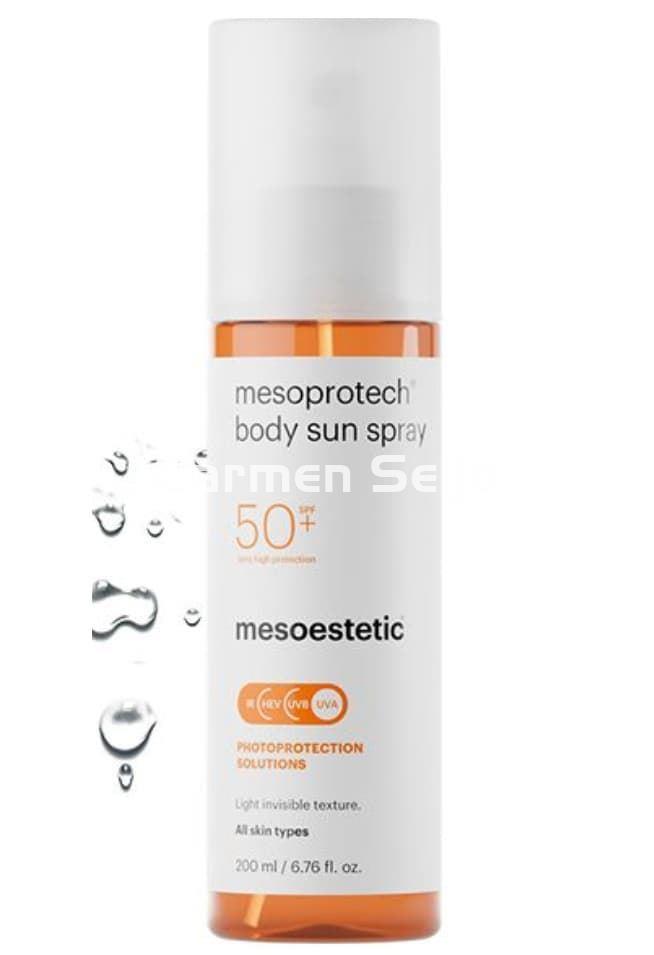 mesoestetic Protector Solar Corporal Spray SPF 50+ mesoprotech® - Imagen 1