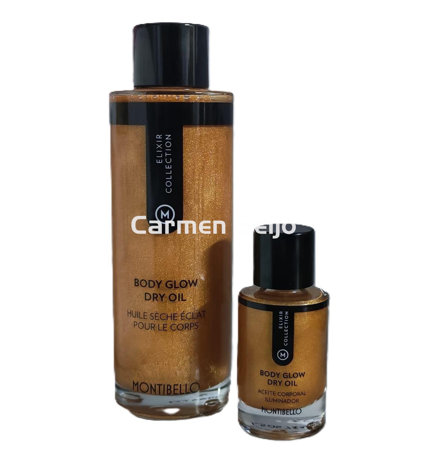 Montibello Aceite Iluminador Body Glow Dry Oil Elixir Collection - Imagen 1