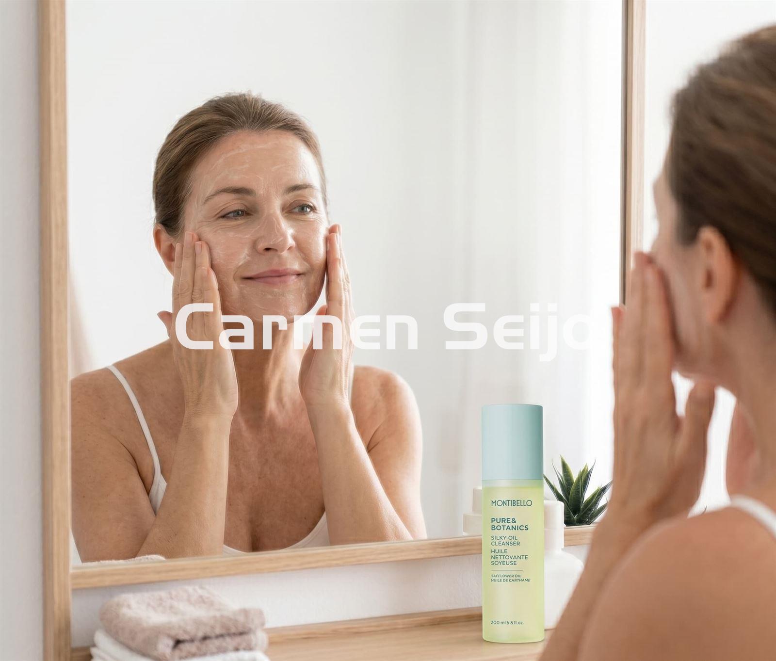 Montibello Aceite Limpiador Silky Oil Cleanser Pure & Botanics 200 ml. - Imagen 2