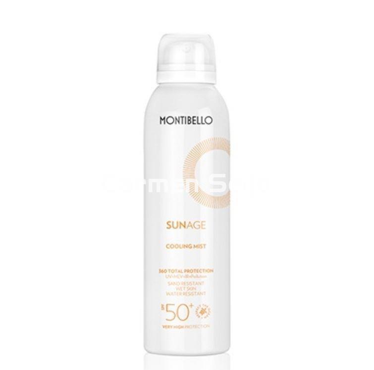 Montibello Bruma Fotoprotectora Cooling Mist SPF 50+ Sun Age 125 ml. - Imagen 1