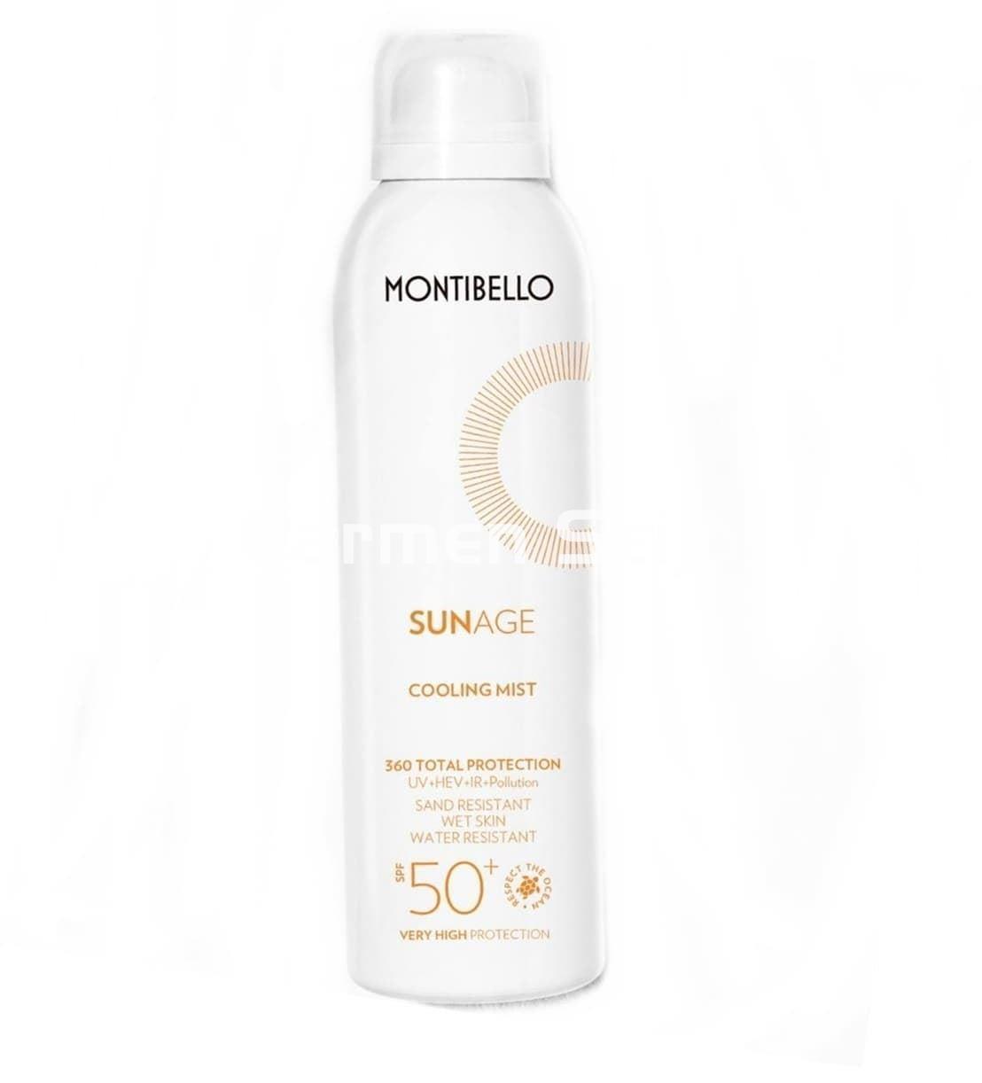Montibello Bruma Fotoprotectora Cooling Mist SPF 50+ Sun Age - Imagen 1