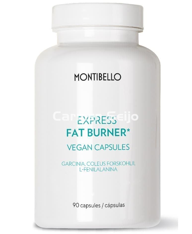 Montibello Cápsulas Reductoras Express Fat Burner Vegan Body Treat 90 Cápsulas. - Imagen 1