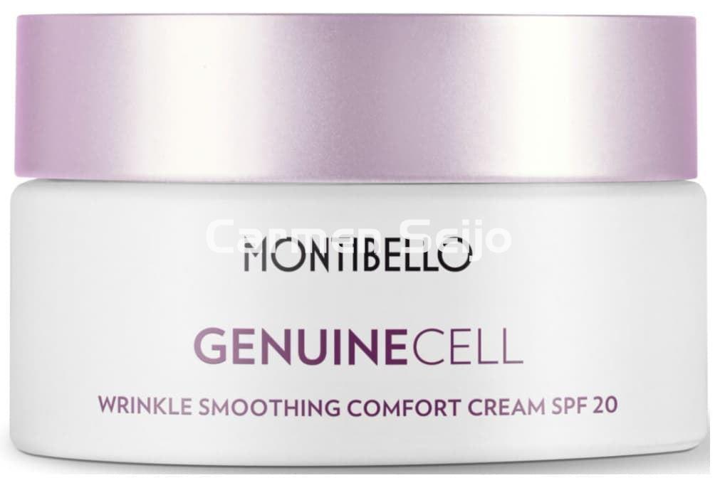 Montibello Crema Antiarrugas Wrinkle Smoothing Comfort Spf 20 Genuine Cell - Imagen 1