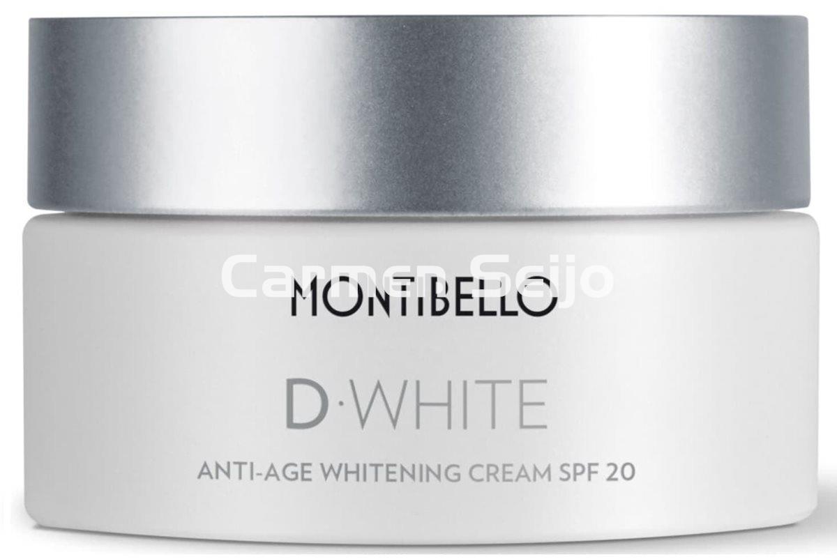 Montibello Crema Antiedad Despigmentante SPF 20 D-White 50 ml. - Imagen 1