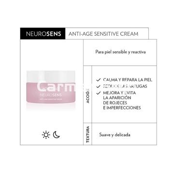Montibello Crema Calmante Antiedad Sensitive Neurosens 50 ml. - Imagen 2