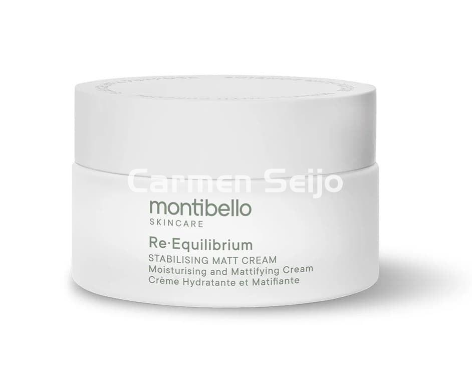 Montibello Crema Piel Grasa Madura Stabilising Matt Cream Re-equilibrium 50 ml. - Imagen 1