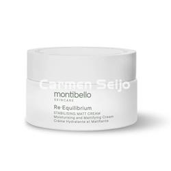 Montibello Crema Piel Grasa Madura Stabilising Matt Cream Re-equilibrium 50 ml. - Imagen 1