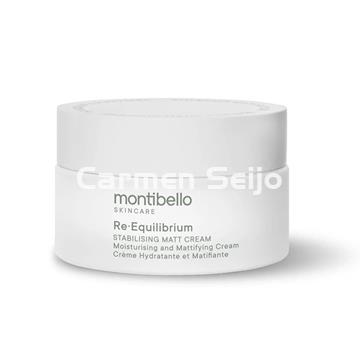 Montibello Crema Piel Grasa Madura Stabilising Matt Cream Re-equilibrium 50 ml. - Imagen 1