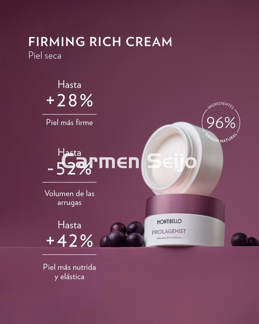 Montibello Crema Reafirmante Firming Rich Cream Prolagenist 50 ml. - Imagen 2