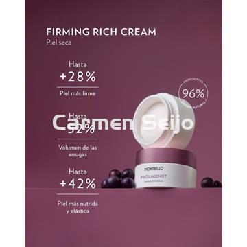 Montibello Crema Reafirmante Firming Rich Cream Prolagenist - Imagen 2