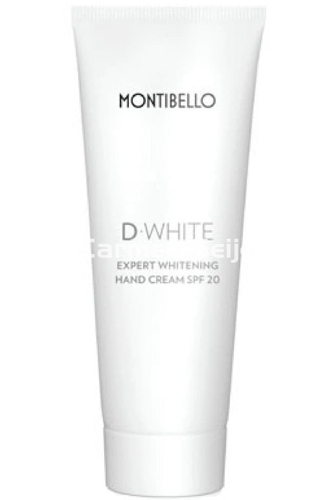 Montibello Despigmentante de Manos Expert Whitening Hand Cream SPF 15 D-White - Imagen 1