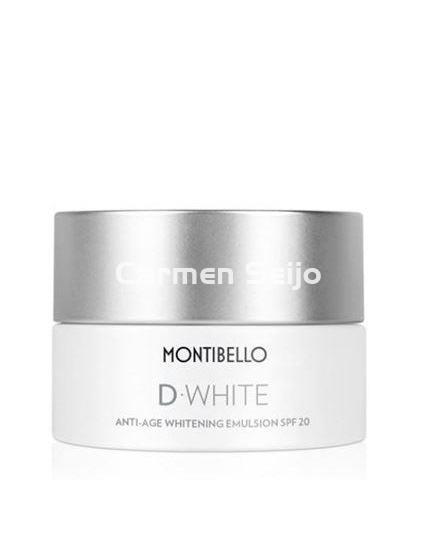 Montibello Emulsión Despigmentante Anti-Age Whitenning SPF 20 D-White - Imagen 1