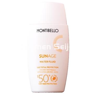 Montibello Fluido Solar Water Fluid Spf 50+ Sunage - Imagen 1