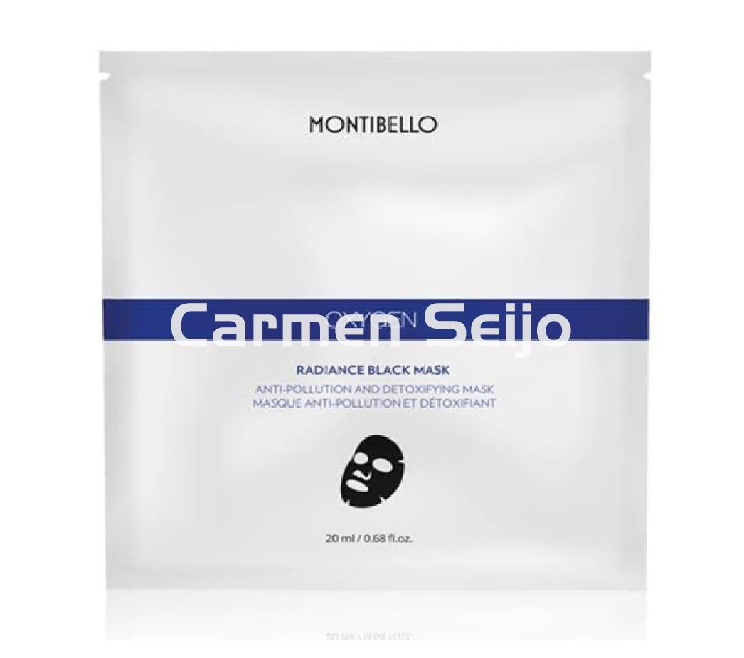 Montibello Mascarilla Detox Radiance Black Mask Oxygen - Imagen 1