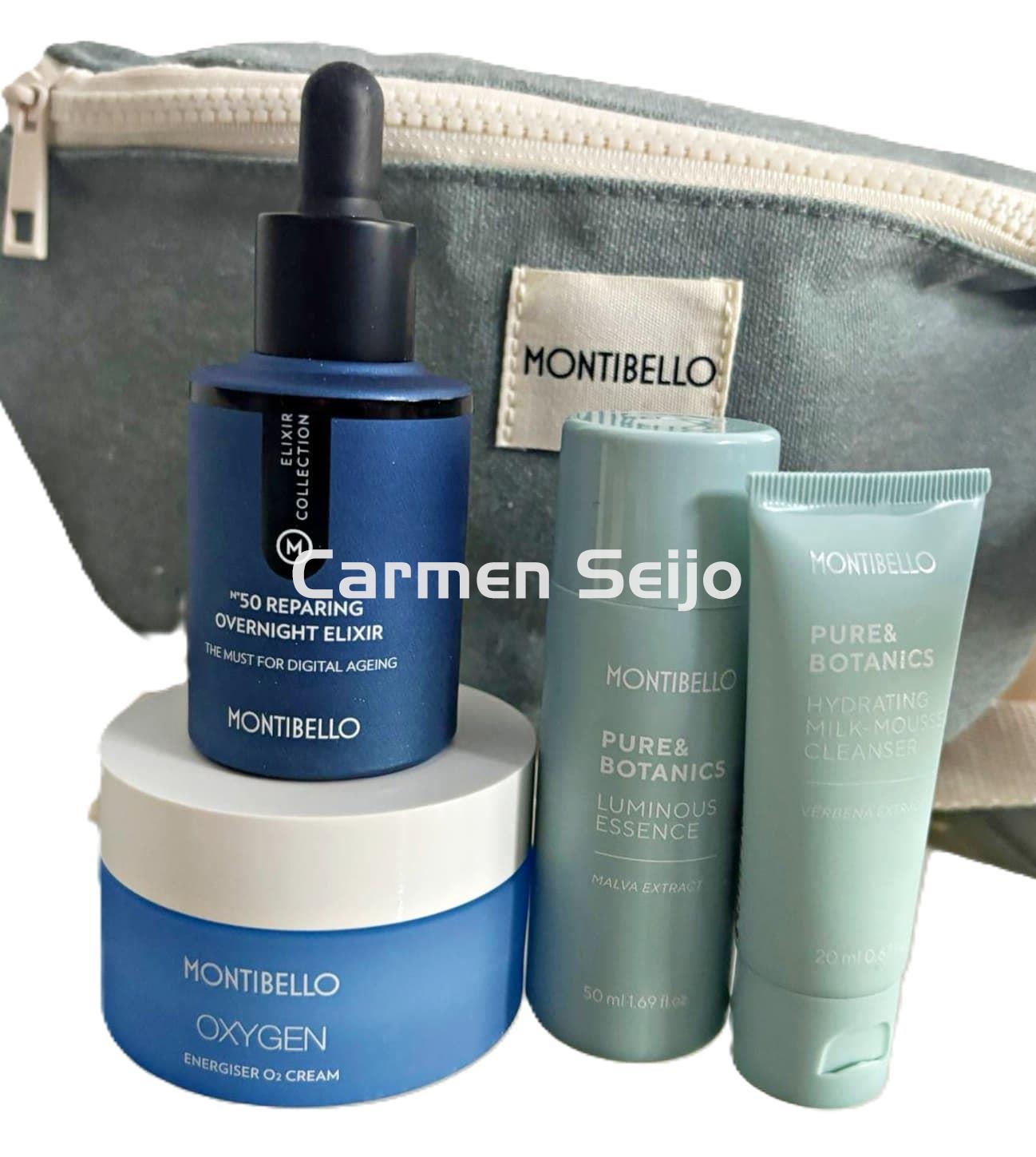 Montibello Pack Crema Oxygen y Elixir Nº 50 Repairing Overnight - Imagen 1