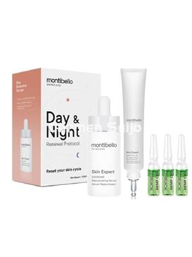 Montibello Pack Day & Night Sérum Exosomas & Smart Peel 15% - Imagen 1