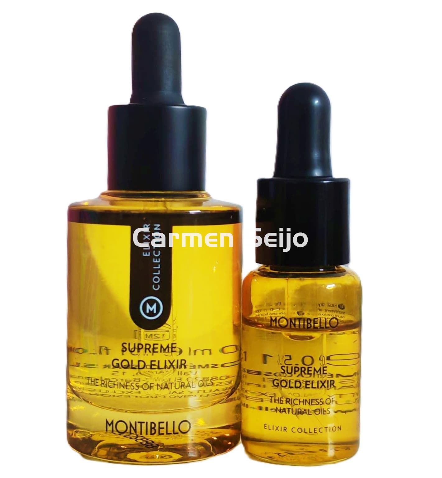 Montibello Pack Elixir Nutritivo Supreme Gold Elixir Collection - Imagen 1