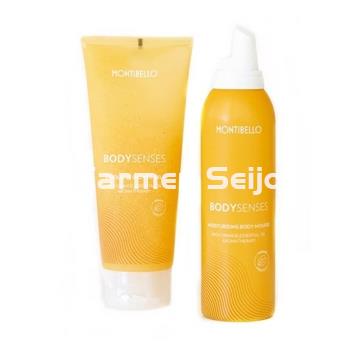 Montibello Pack Gel Ducha Exfoliante + Mousse Hidratante Body Senses - Imagen 1