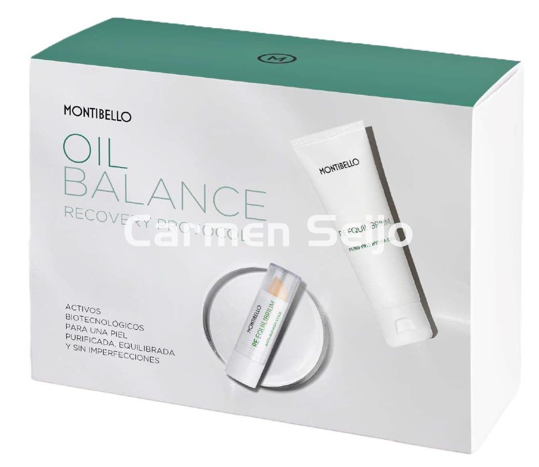 Montibello Pack Gel Piel Grasa Purifiying Hydra Gel Re-equilibrium - Imagen 1