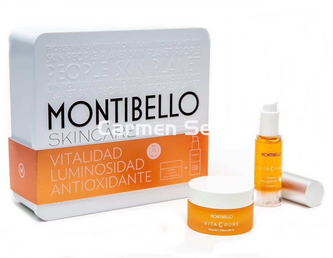 Montibello Pack Navidad Crema + Sérum Vita Pure C - Imagen 1