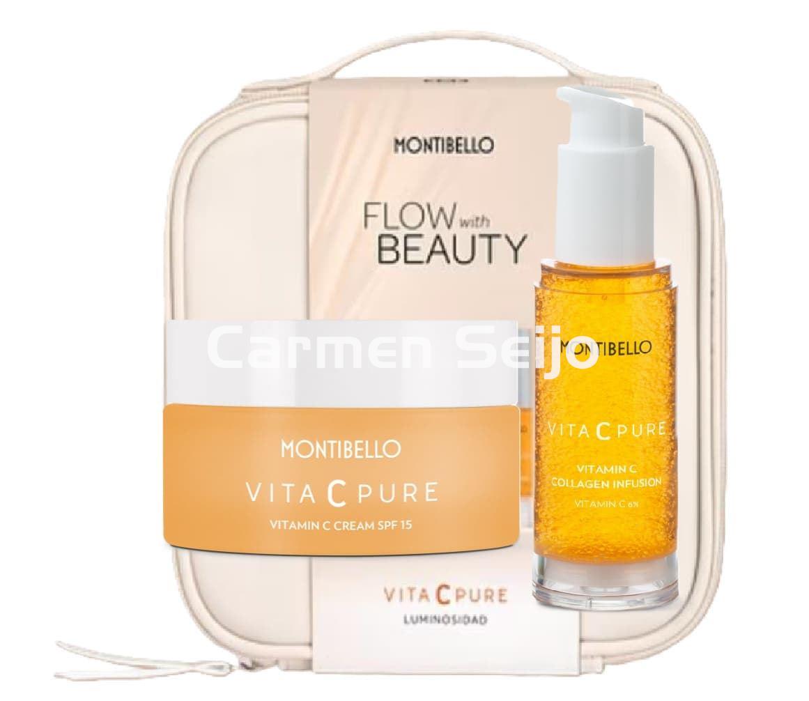 Montibello Pack Navidad Crema y Collagen Infusion Vita Pure C - Imagen 1