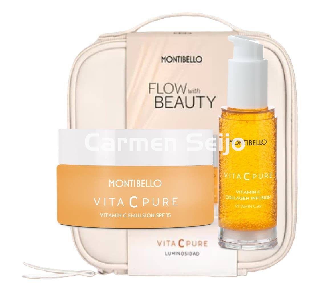 Montibello Pack Navidad Emulsión y Collagen Infusion Vita Pure C - Imagen 1
