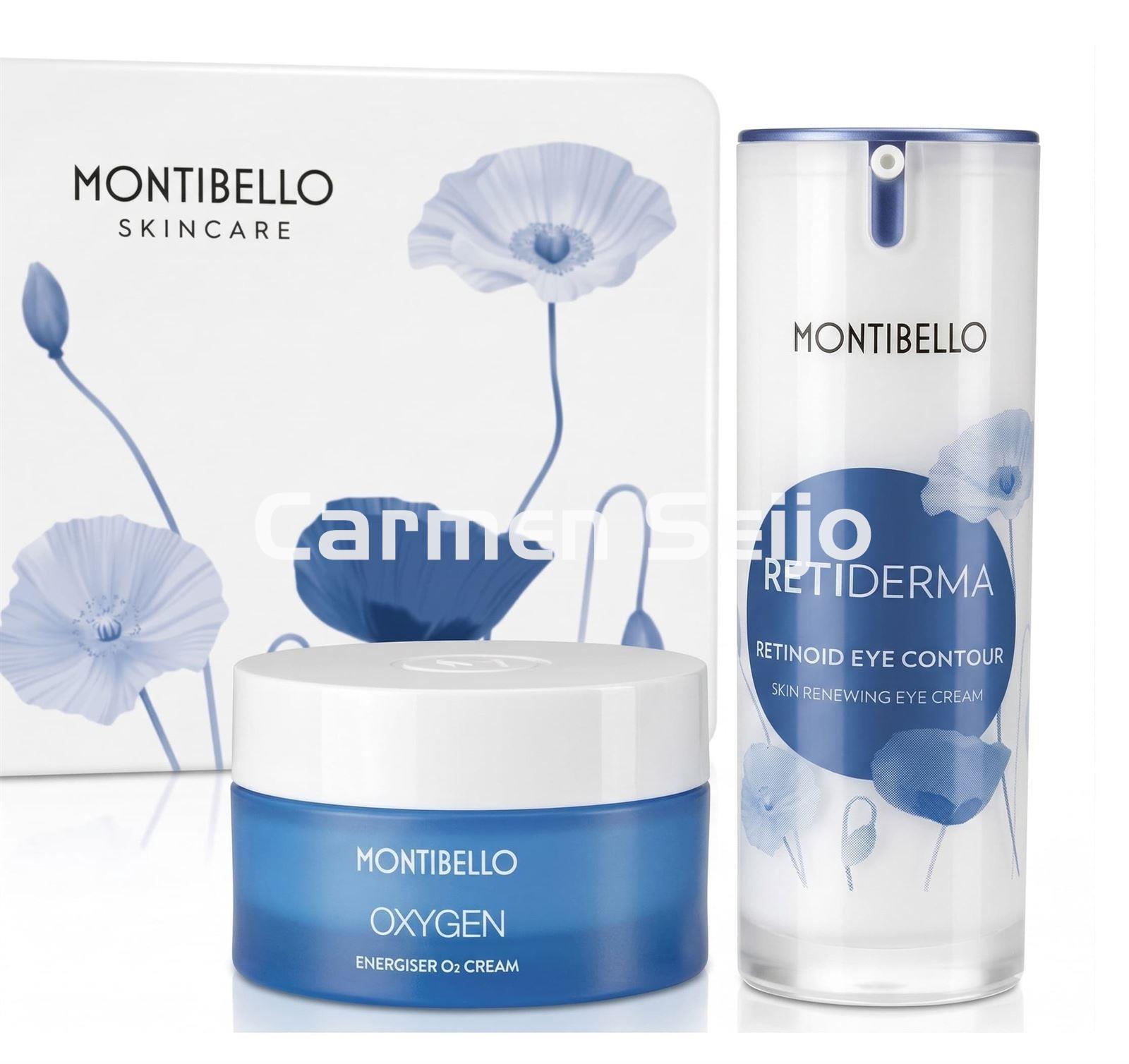 Montibello Pack Oxigenante O2 Cream Oxygen y Contorno Retiderma - Imagen 1