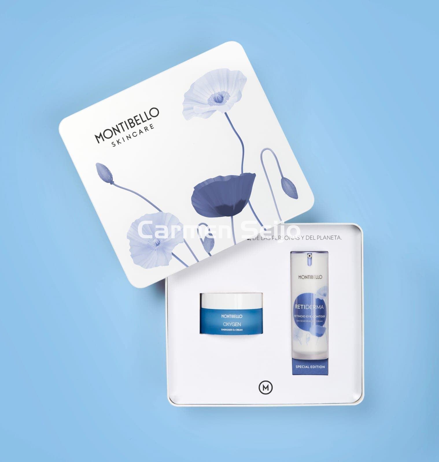 Montibello Pack Oxigenante O2 Cream Oxygen y Contorno Retiderma - Imagen 2