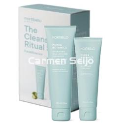 Montibello Pack Pure & Botanics Mousse Limpiadora Hydrating Milk y Melting Scrub - Imagen 1