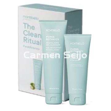 Montibello Pack Pure & Botanics Revitalising Gel y Melting Scrub - Imagen 1