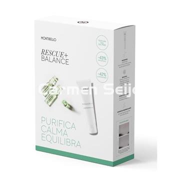 Montibello Pack Re-equilibrium Piel Grasa Joven Purifiying Hydra Gel Rescue + Balance - Imagen 1