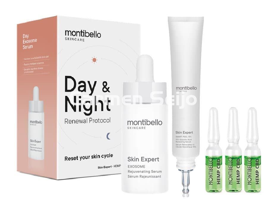 Montibello Pack Renovador Day & Night (Sérum Exosomas + Smart Peel 15%) - Imagen 1