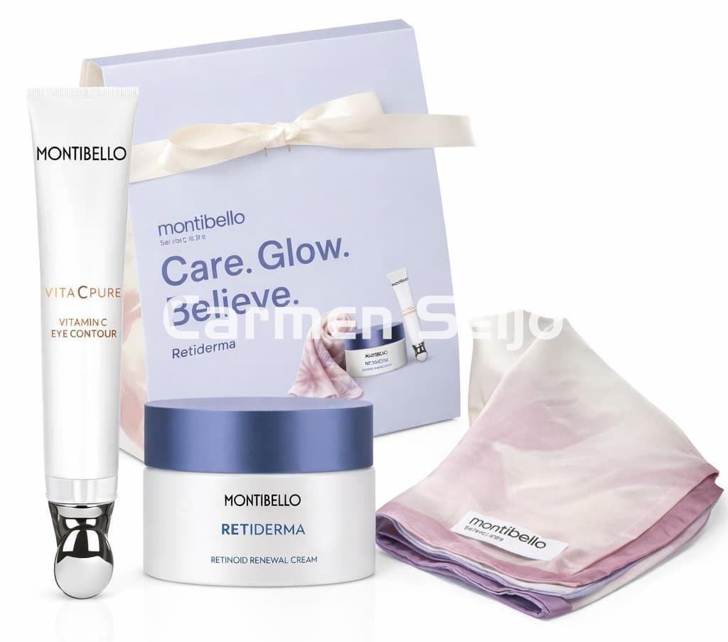 Montibello Pack Retinol Crema Retinoid Renewal y Contorno Ojos Vitamina C - Imagen 1