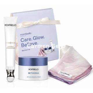 Montibello Pack Retinol Crema Retinoid Renewal y Contorno Ojos Vitamina C - Imagen 1