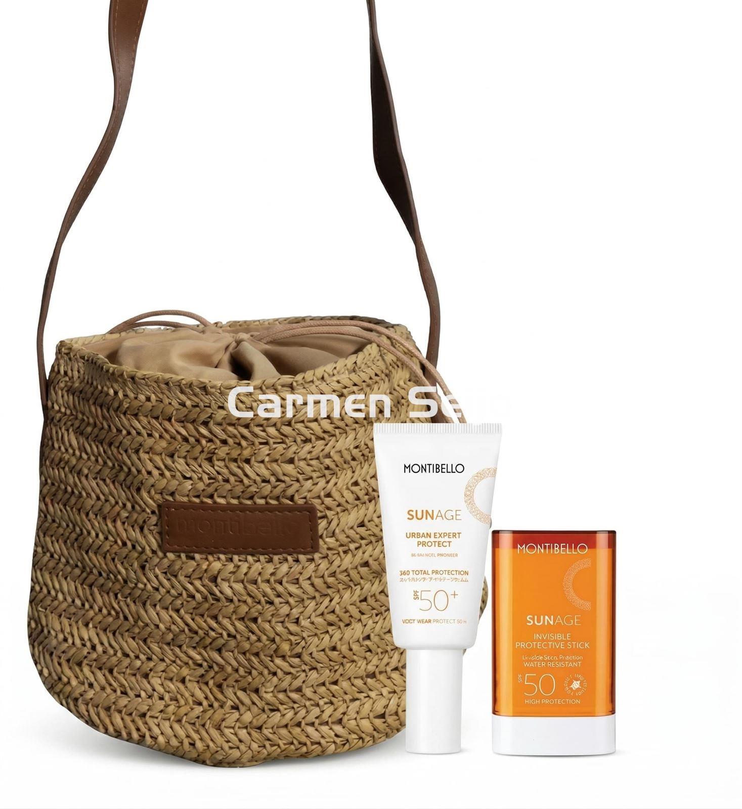 Montibello Pack Solar SPF 50+ Urban Expert Protect & Stick Sun Age - Imagen 1