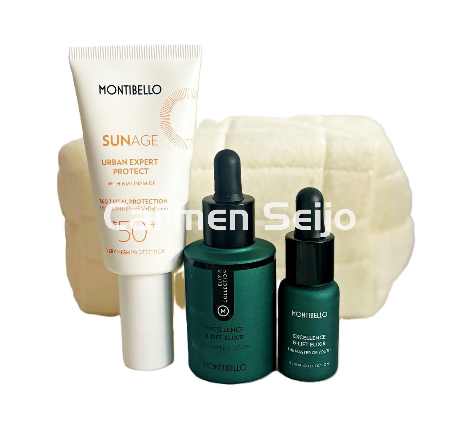 Montibello Pack Solar Urban Expert Protect SPF 50+ y Elixir B-Lift - Imagen 1