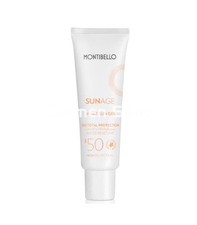 Montibello Protector Solar Facial Sport Gel Sun SPF 50 Sun Age - Imagen 1