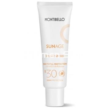 Montibello Protector Solar Facial Sport Sun Gel SPF 30 Sunage - Imagen 1