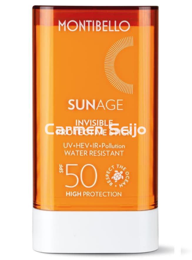 Montibello Protector Solar Invisible Protective Stick SPF 50 Sun Age - Imagen 1