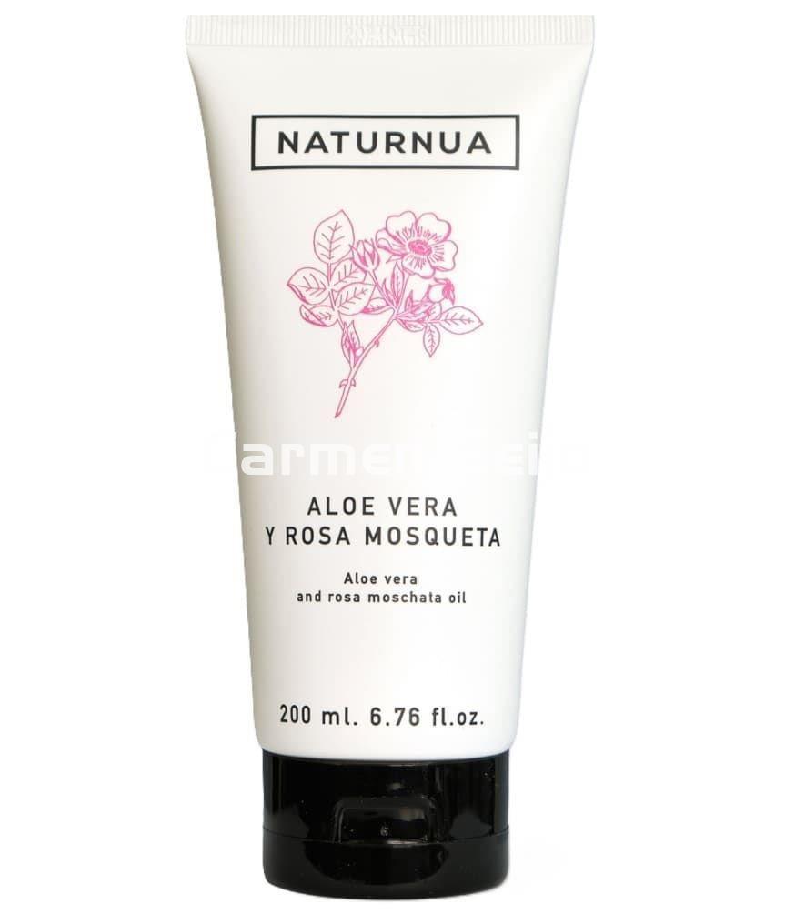 Naturnua Gel de Aloe Vera y Rosa Mosqueta Línea Corporal 200 ml - Imagen 1