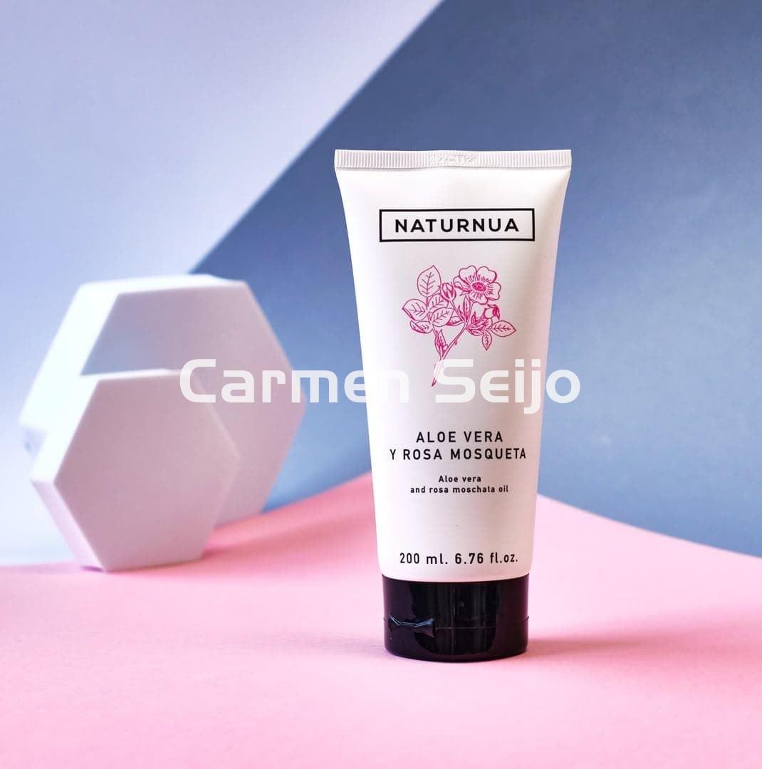 Naturnua Gel de Aloe Vera y Rosa Mosqueta Línea Corporal 200 ml - Imagen 2