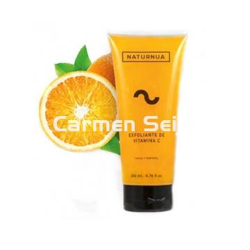 Naturnua Gel Exfoliante Iluminador de Vitamina C Facial y Corporal 200 ml/1000 ml - Imagen 1