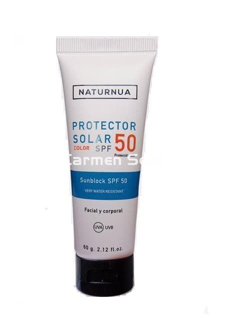 Naturnua Protector Solar Facial con Color SPF 50 - Imagen 1