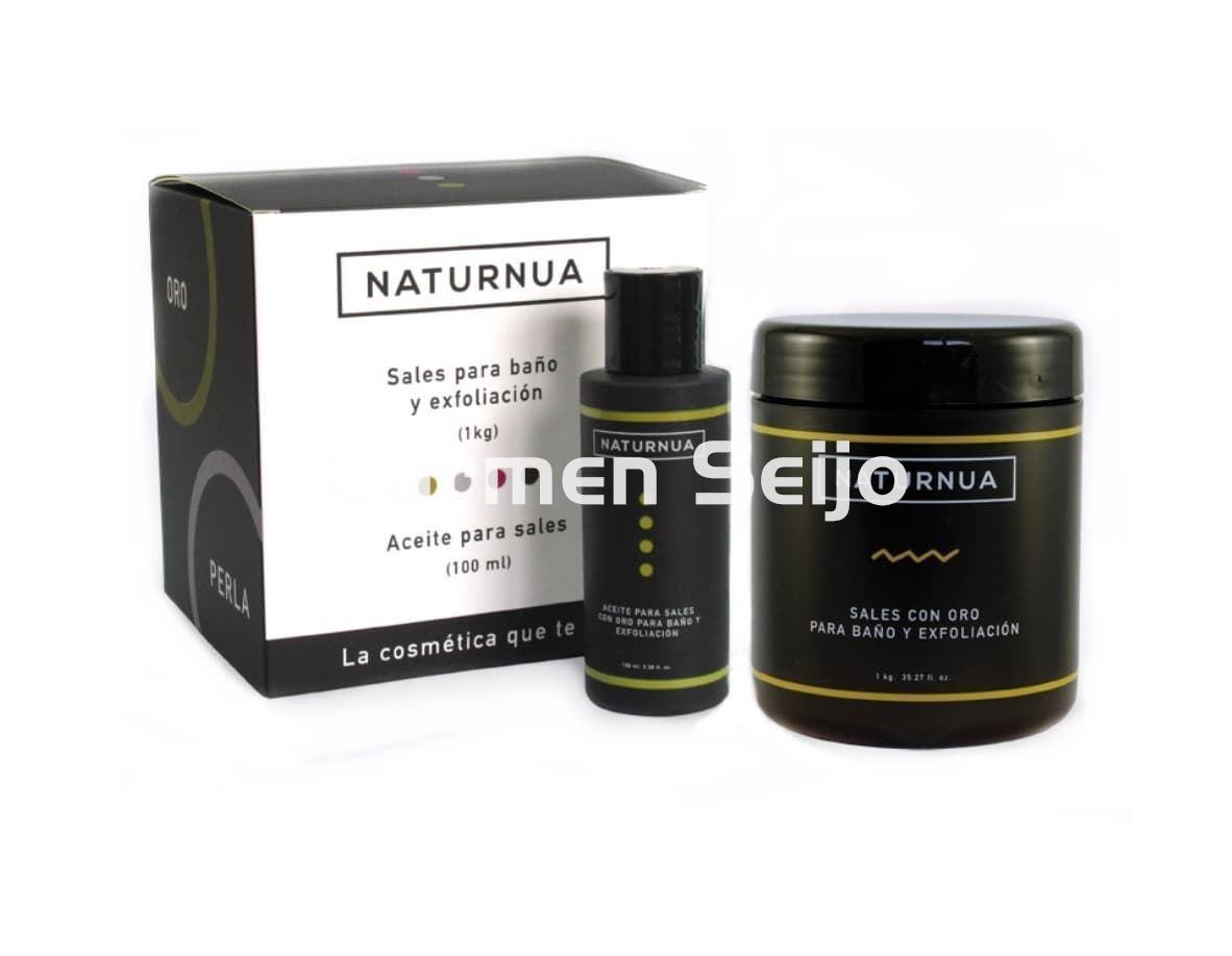 Naturnua Sales con Oro para Baño y Exfoliación - Imagen 1