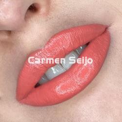Nee Make Up Milano Barra de Labios Mate Coral Vivo 165 - Imagen 2