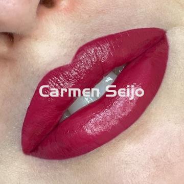 Nee Make Up Milano Barra de Labios Mate Rojo Tibetano 155 - Imagen 2