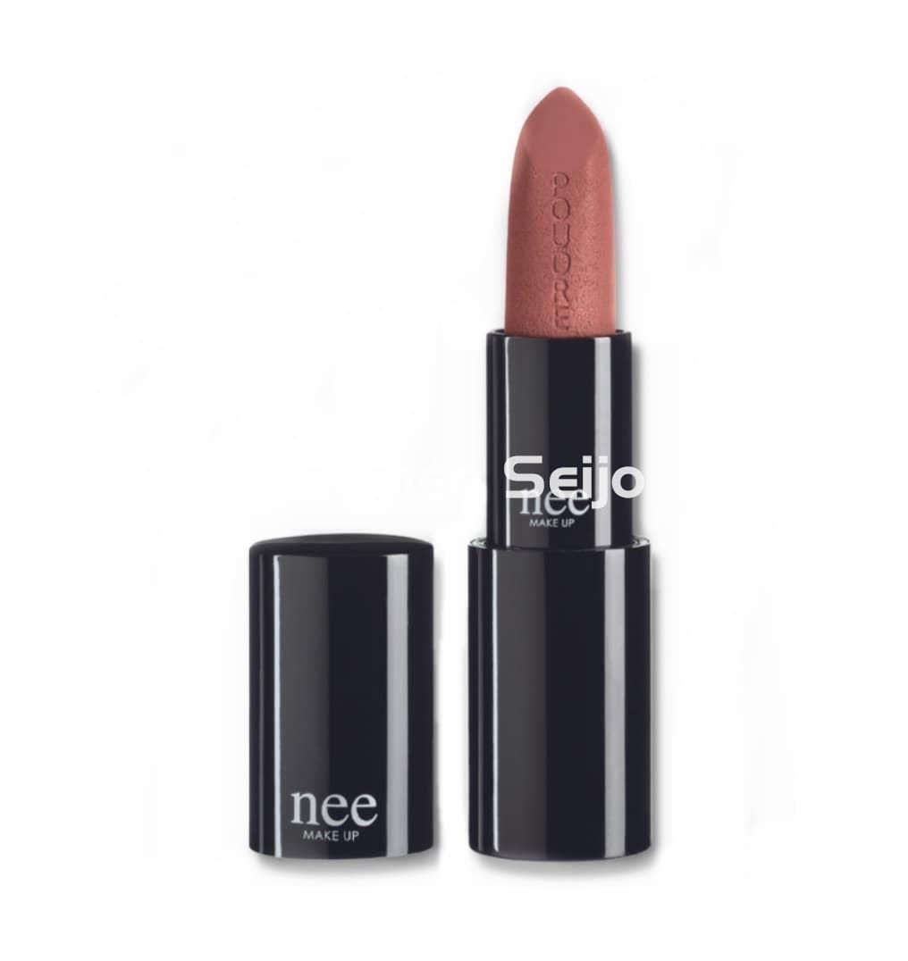 Nee Make Up Milano Barra de Labios Mate Rose Wood ¡Otoño en París! - Imagen 1